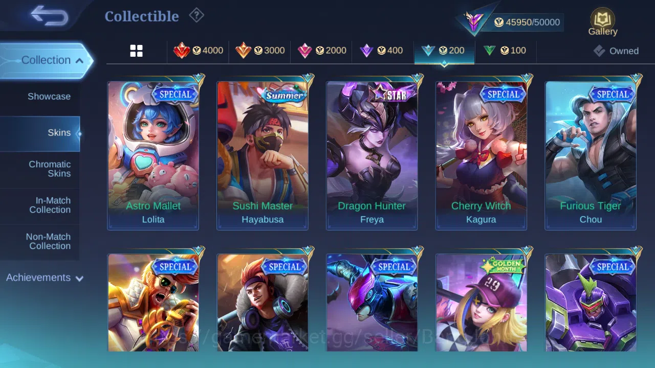 Mobile Legends: Bang Bang Accounts sanrio floryn | star annual hayabusa | lightborn t image 15