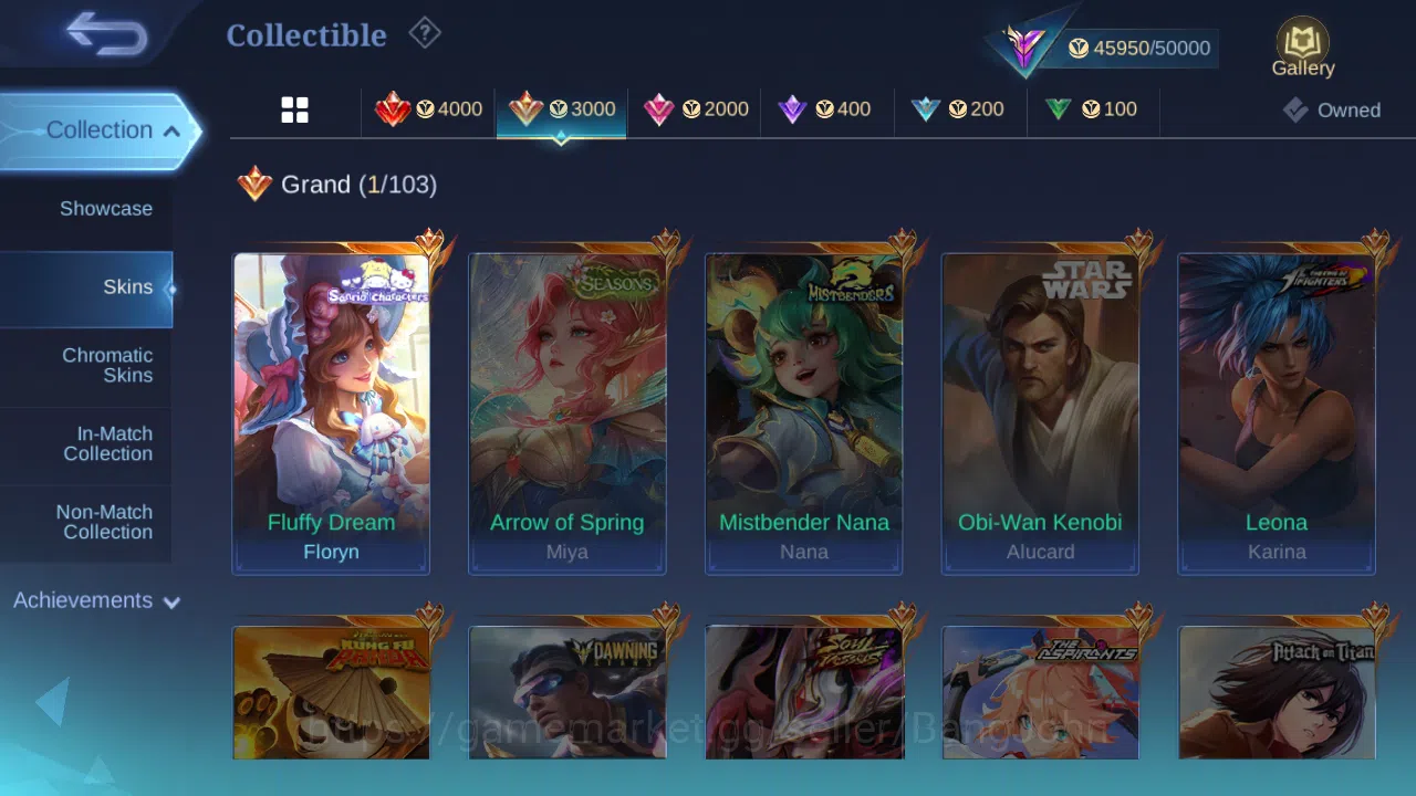 Mobile Legends: Bang Bang Accounts sanrio floryn | star annual hayabusa | lightborn t image 6