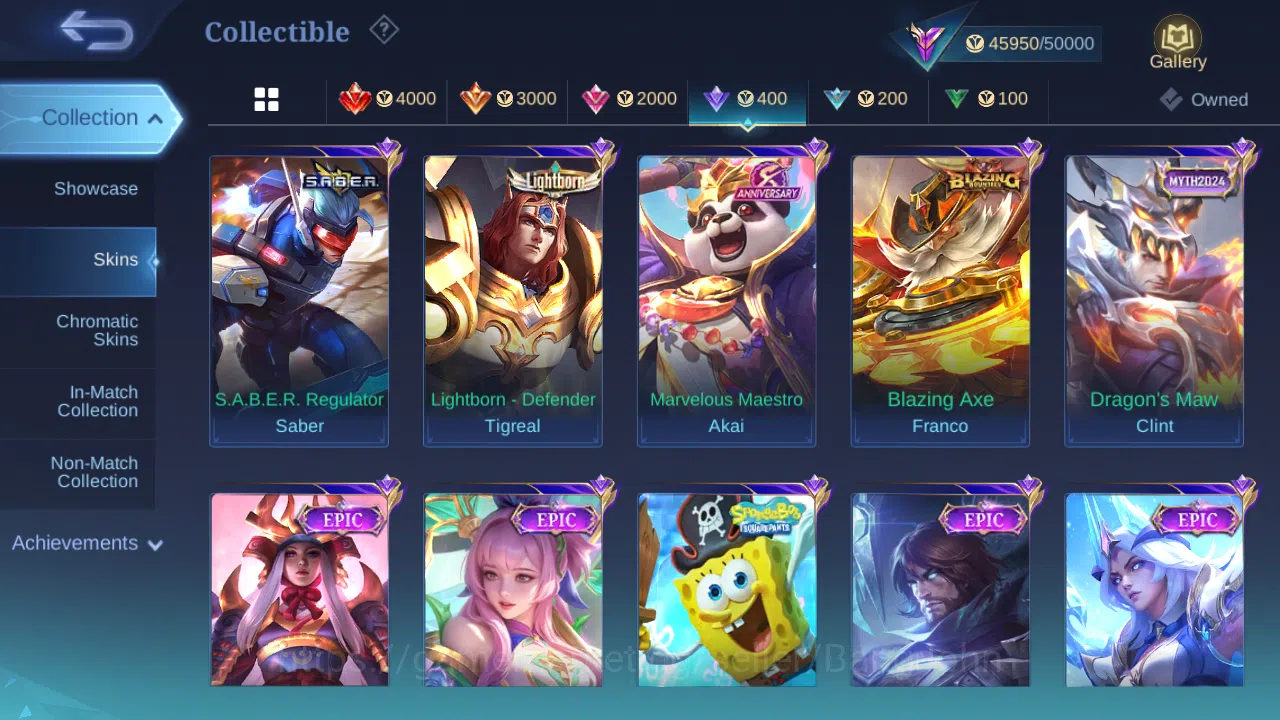 Mobile Legends: Bang Bang Accounts sanrio floryn | star annual hayabusa | lightborn t image 8