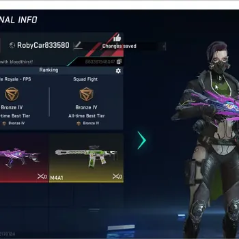 Blood Strike Accounts High-End ASIA|1 ETERNAL: Galil-Blight's Embrace Lv2 | 1 LEGENDARY Gun | 220 Legendary Upgrade