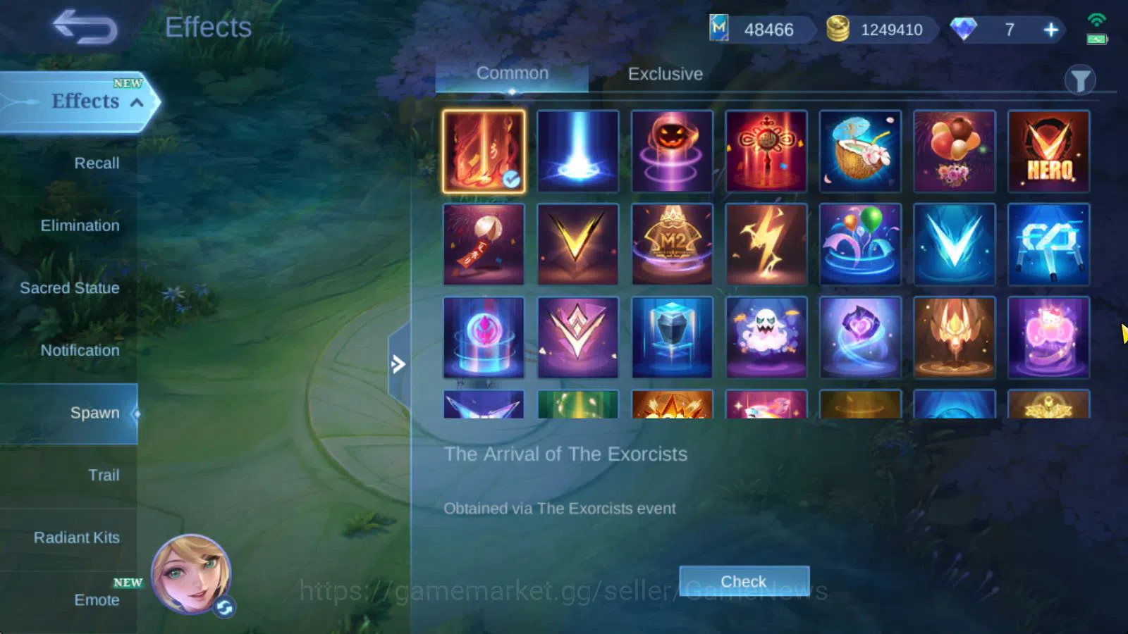 Mobile Legends: Bang Bang Accounts Collector Hero 131|Skin 571|Legend[Valir,Lunox],Dawning Bruno,AllStar Mozkov,3 Aspirant,4 14