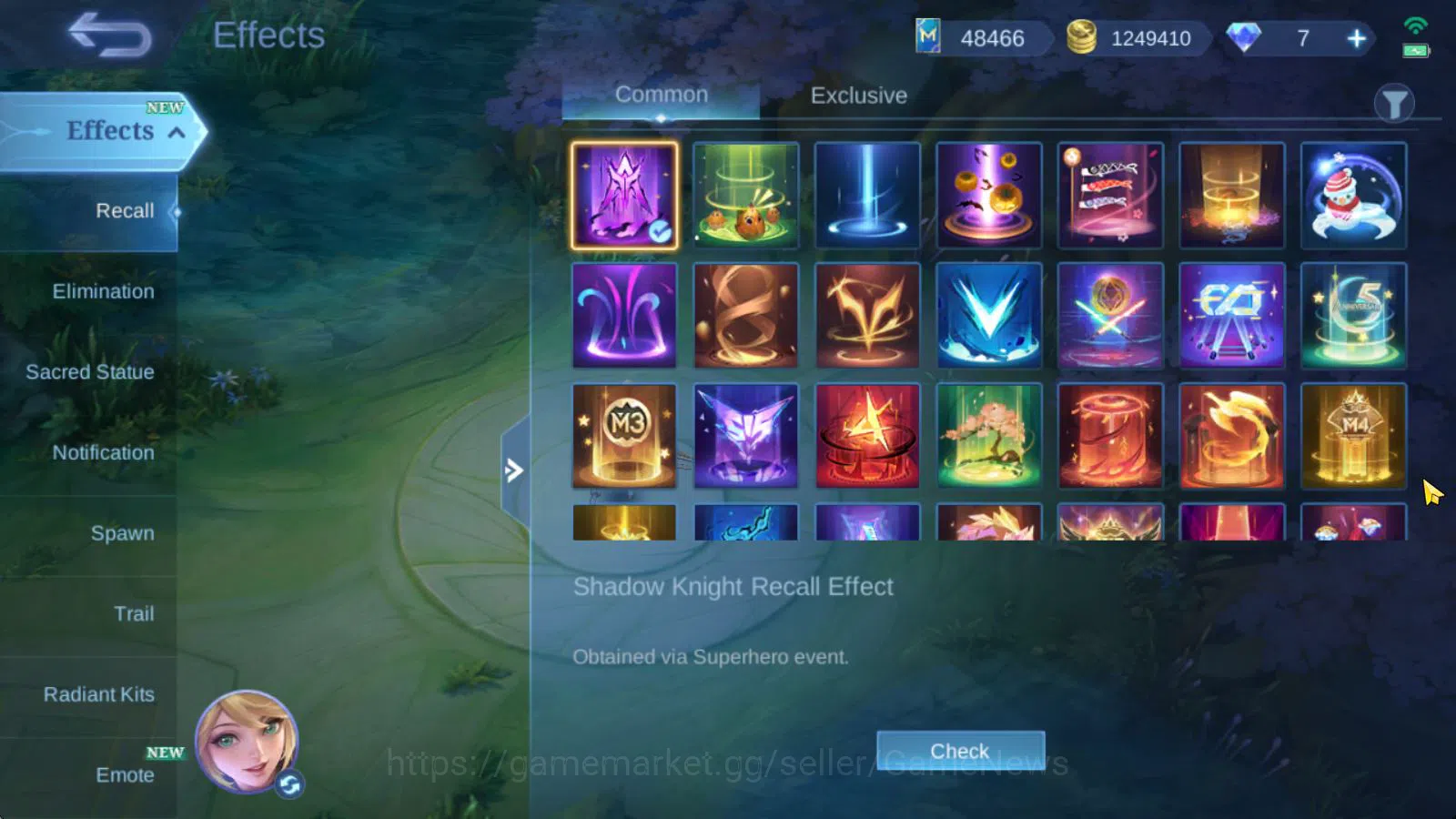 Mobile Legends: Bang Bang Accounts Collector Hero 131|Skin 571|Legend[Valir,Lunox],Dawning Bruno,AllStar Mozkov,3 Aspirant,4 8