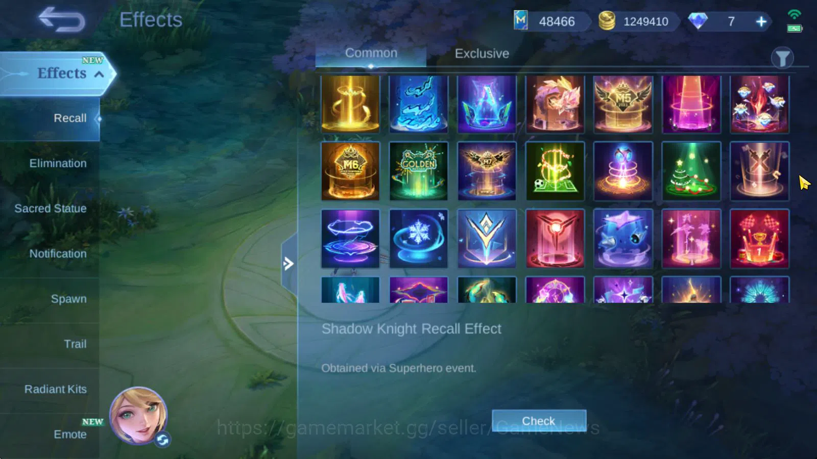 Mobile Legends: Bang Bang Accounts Collector Hero 131|Skin 571|Legend[Valir,Lunox],Dawning Bruno,AllStar Mozkov,3 Aspirant,4 9