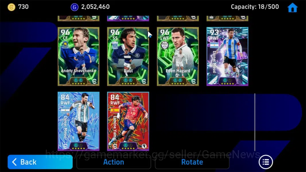 eFootball Accounts Android|BigTime Zlatan Ibrahimovic,Epic Didier Dro image 9