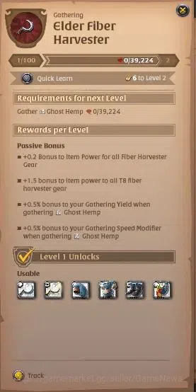 Albion Online Accounts ASIA | 2,04M Total Fame - 6,19M Silver | T8 Fiber image 3