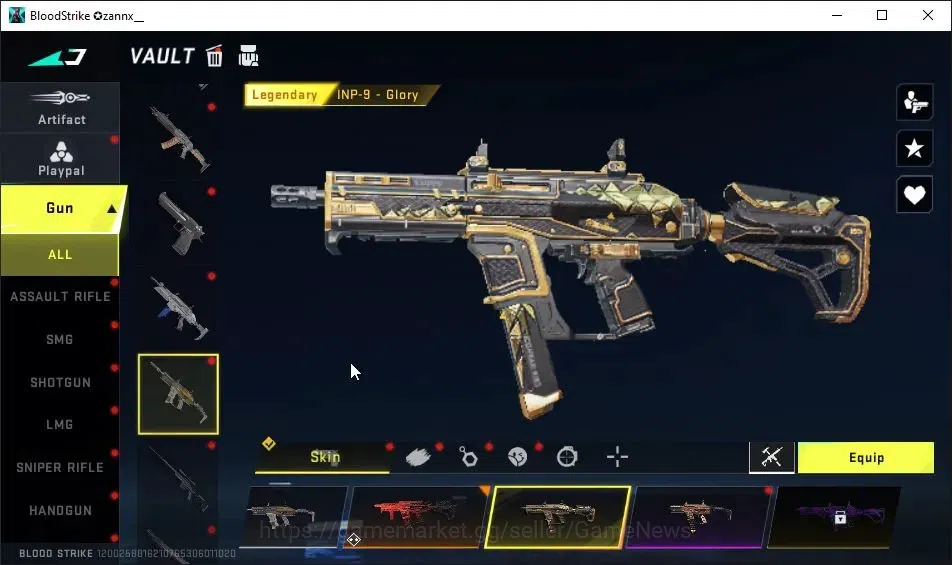 Blood Strike Accounts ASIA|5 ULTRA[JET-B Bomber,VAL,INP-9-Molten,URB-Asu image 12