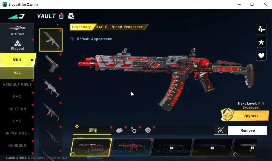 Blood Strike Accounts ASIA|5 ULTRA[JET-B Bomber,VAL,INP-9-Molten,URB-Asu image 15