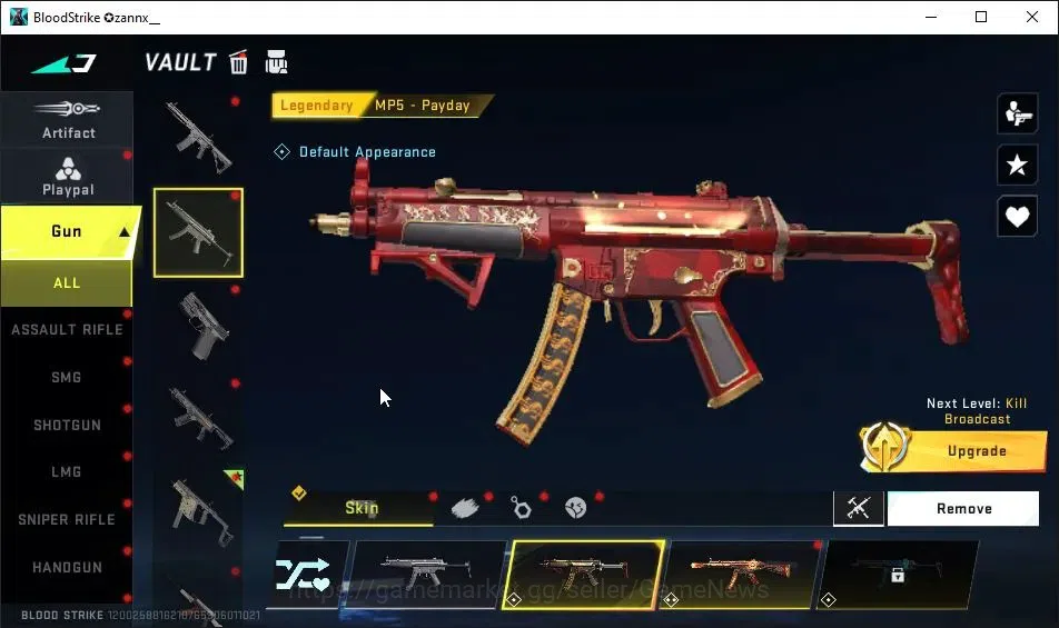 Blood Strike Accounts ASIA|5 ULTRA[JET-B Bomber,VAL,INP-9-Molten,URB-Asu image 19