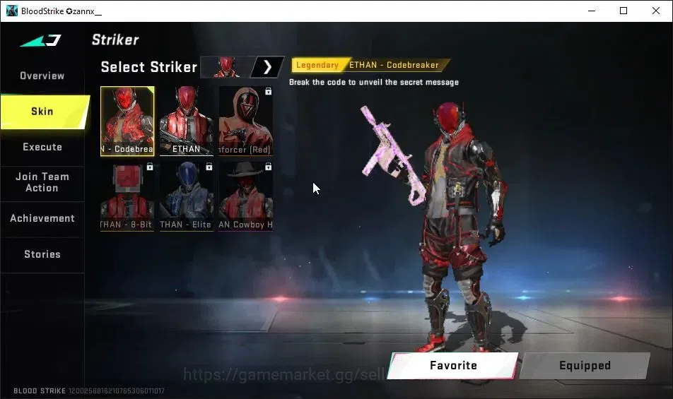 Blood Strike Accounts ASIA|5 ULTRA[JET-B Bomber,VAL,INP-9-Molten,URB-Asu image 3