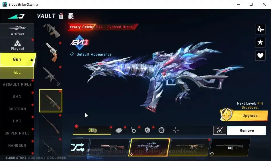 Blood Strike Accounts ASIA|5 ULTRA[JET-B Bomber,VAL,INP-9-Molten,URB-Asu image 7