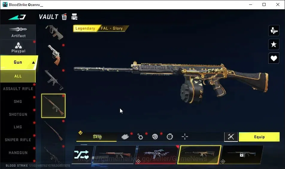 Blood Strike Accounts ASIA|5 ULTRA[JET-B Bomber,VAL,INP-9-Molten,URB-Asu image 8