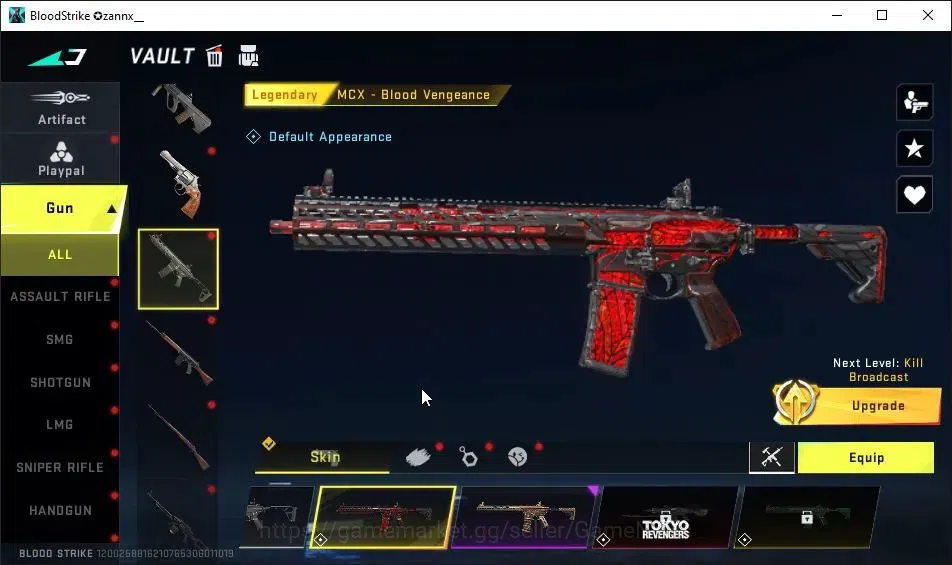 Blood Strike Accounts ASIA|5 ULTRA[JET-B Bomber,VAL,INP-9-Molten,URB-Asu image 9