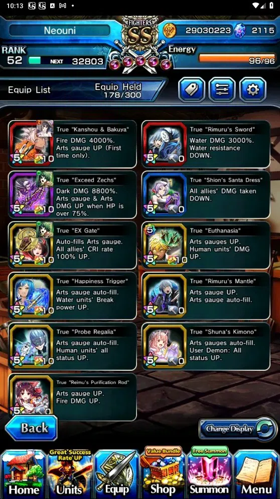 Grand Summoners Accounts Global | Rank 52 | 2.115 Crystal | 6 Ascend | War  image 6