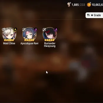 Epic Seven Accounts Starter GLOBAL UnVerif|New Era|4 ML(M Chloe,A Elena,A Ravi,B Hwayoung) TA Coli,Saria,Vildred,Celine