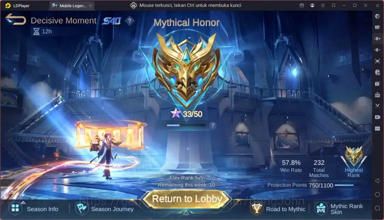 Mobile Legends: Bang Bang Accounts Global|Hero 88|Skin 97|Seasoned|Luckybox Akai,John image 14