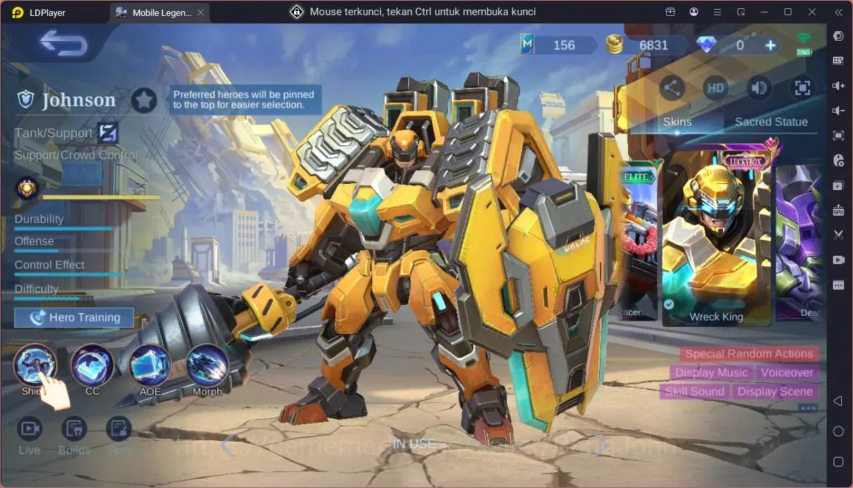 Mobile Legends: Bang Bang Accounts Global|Hero 88|Skin 97|Seasoned|Luckybox Akai,John image 16