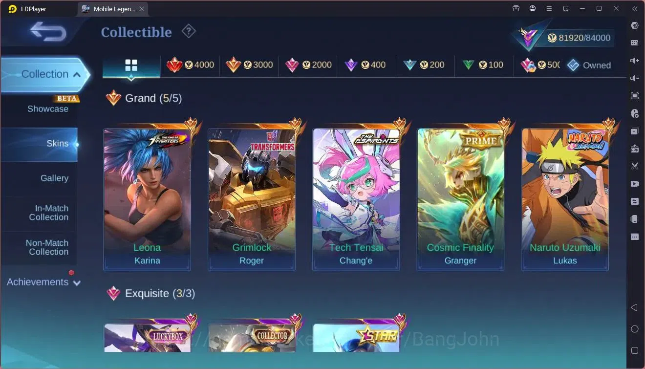 Mobile Legends: Bang Bang Accounts Global|Hero 131|Skin 310|Renowned|Naruto Lukas|ASP image 12
