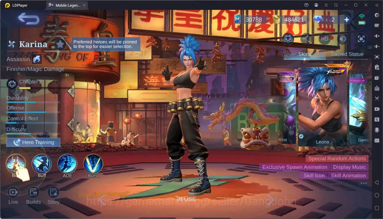 Mobile Legends: Bang Bang Accounts Global|Hero 131|Skin 310|Renowned|Naruto Lukas|ASP image 5