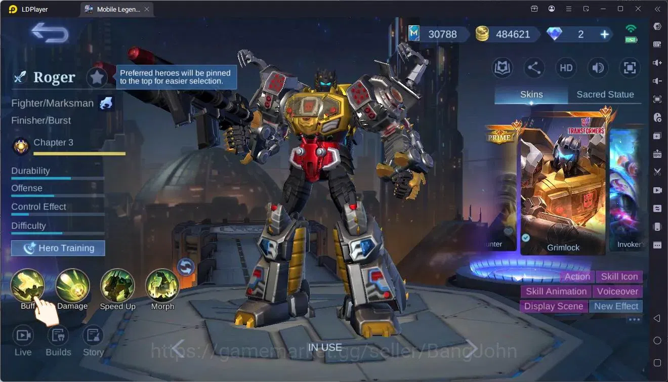 Mobile Legends: Bang Bang Accounts Global|Hero 131|Skin 310|Renowned|Naruto Lukas|ASP image 6