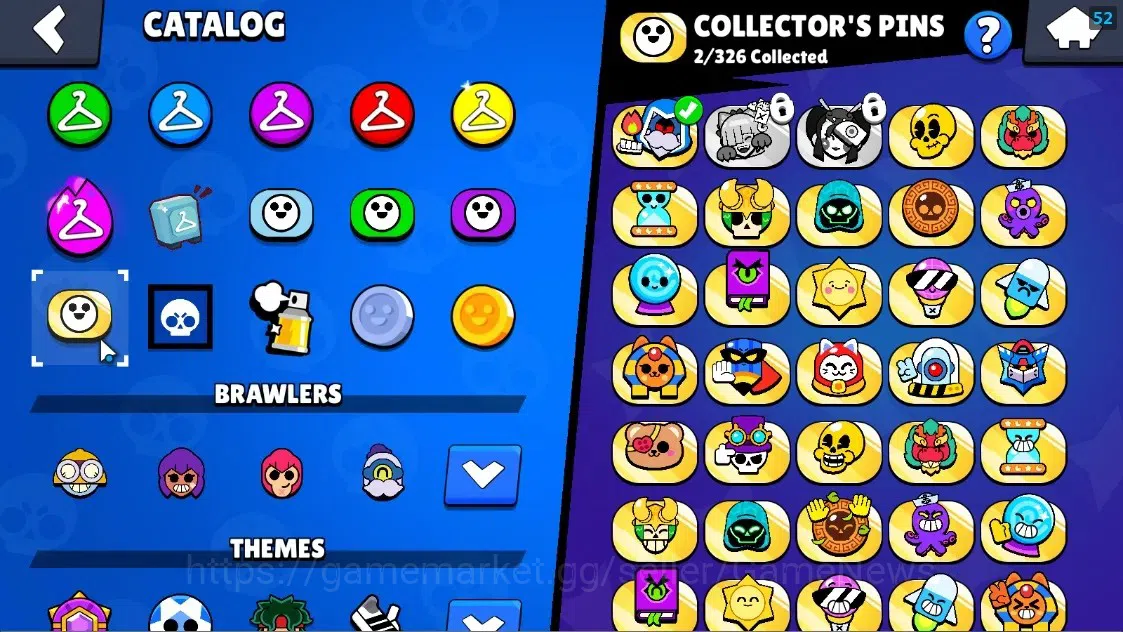 Brawl Stars Accounts 1189 Trophy|17 Brawlers 1 Max Lvl Full Buffies Edgar|6025 Bling|1 Epic Skin(Kiiro Pawlette),1 Rare 15