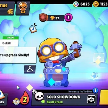 Brawl Stars Accounts 1189 Trophy|17 Brawlers 1 Max Lvl Full Buffies Edg image 1
