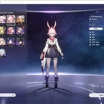 Honkai Star Rail Accounts Starter Asia Starter TL 15|2 Limited Evanescia & Archer + 1 Standard Clara|Male MC|Jarillo-VI|Take