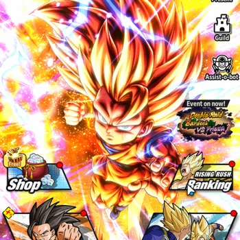 Dragon Ball Legends Mid-Tier 189M Total Power|LV 157|2LR 1UL+10LL|Bardock,SS3 G image 1