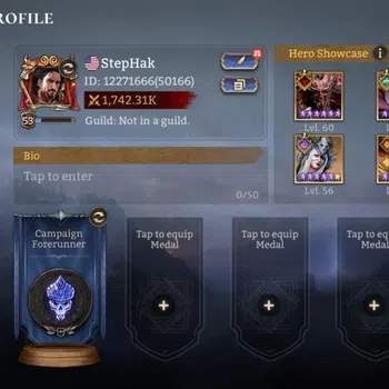 Watcher of Realms Accounts End-Game Global 50xx|Power 1.7m|4 Lord: Valderon,Aracha,Torodor,Morrigan|17