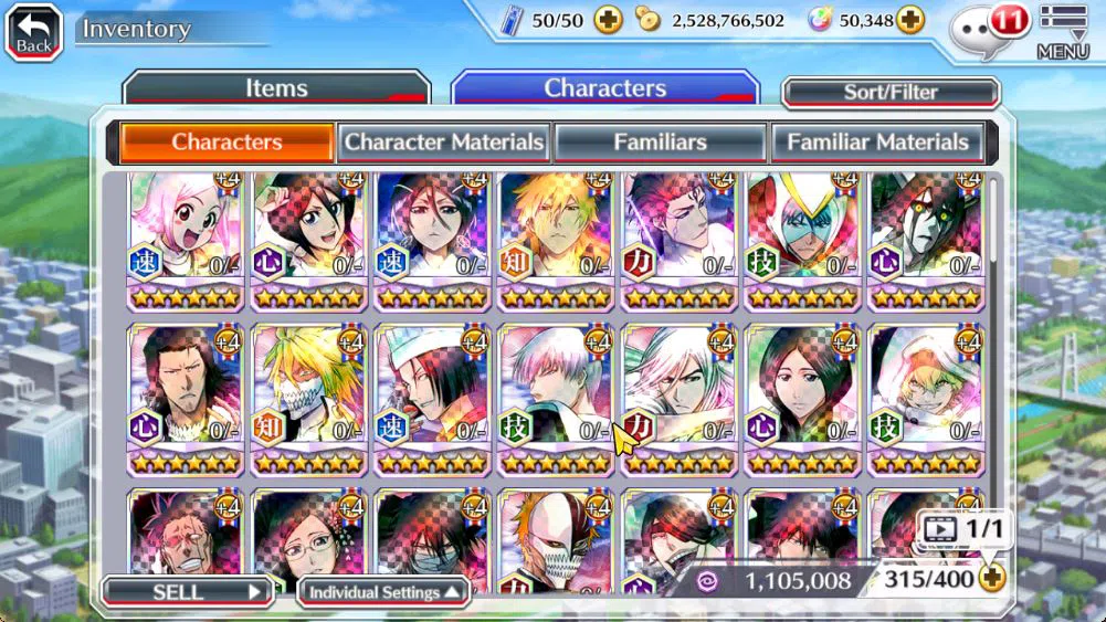 Bleach: Brave Souls Accounts Mid-Tier [GLOBAL]50K Orb|10th Anniv(Rukia,Ichigo),Valentine2026(Yachiru,Rukia),Aizen 5