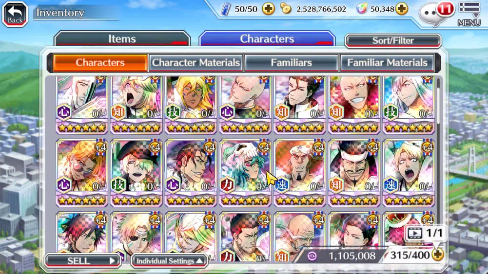 Bleach: Brave Souls Accounts Mid-Tier [GLOBAL]50K Orb|10th Anniv(Rukia,Ichigo),Valentine2026(Yachiru,Rukia),Aizen 6