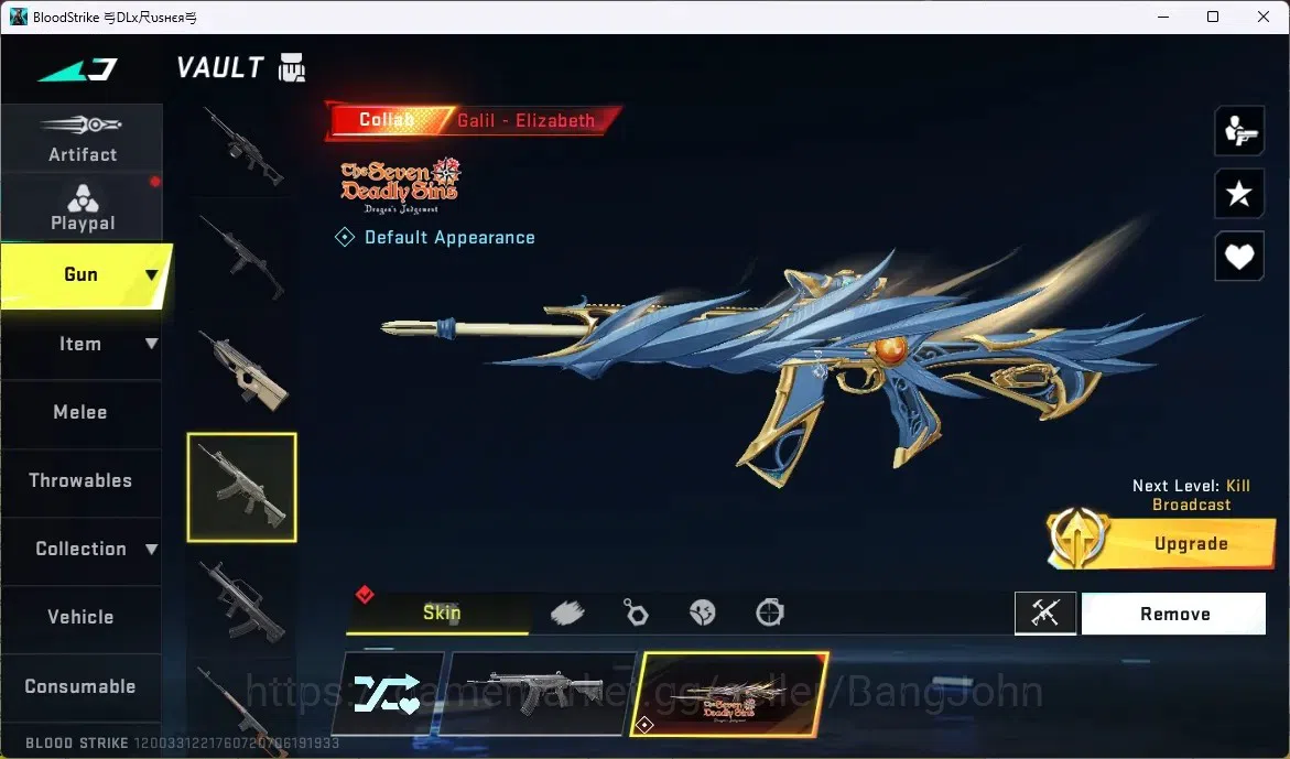 Blood Strike Accounts ASIA | STRIKER COLLAB SPIKE - KEN RYUGUJI|2 TR|3 7 image 15