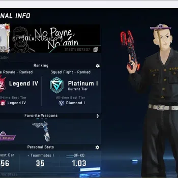Blood Strike Collab Skin ASIA | STRIKER COLLAB SPIKE - KEN RYUGUJI|2 TR|3 7 image 1