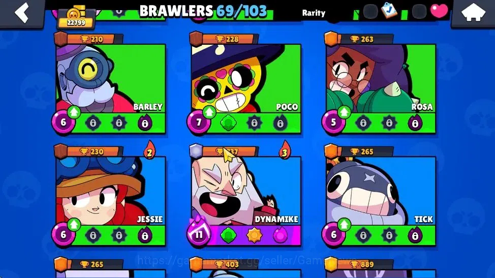 Brawl Stars Accounts 22799 Trophy|69Brawler 16Max| 1 UL [Sirius]|2 Hypc image 10