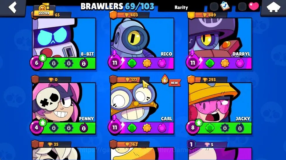Brawl Stars Accounts 22799 Trophy|69Brawler 16Max| 1 UL [Sirius]|2 Hypc image 11