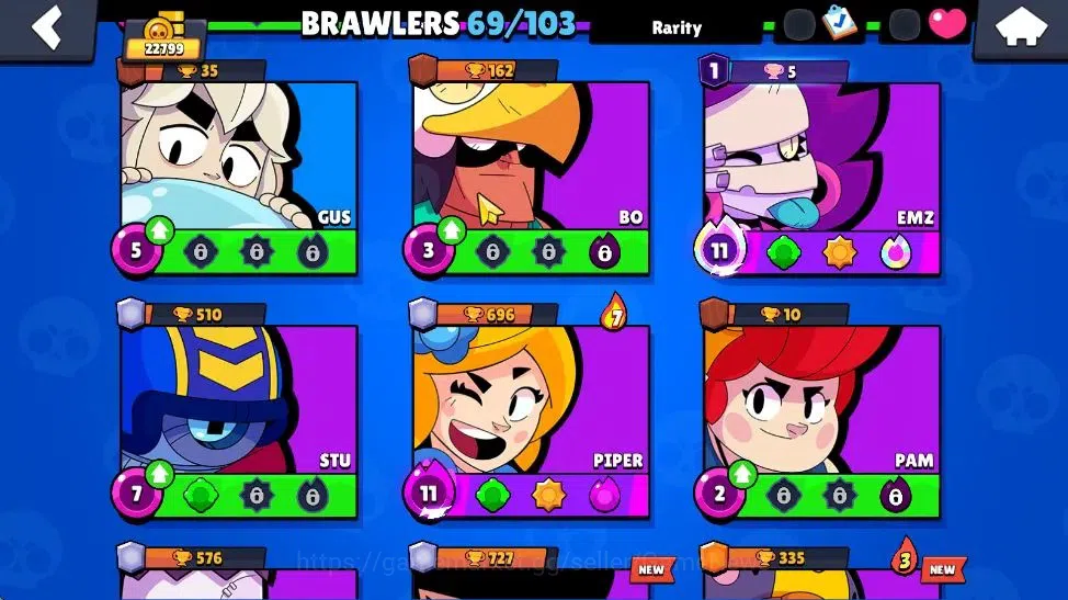 Brawl Stars Accounts 22799 Trophy|69Brawler 16Max| 1 UL [Sirius]|2 Hypc image 12
