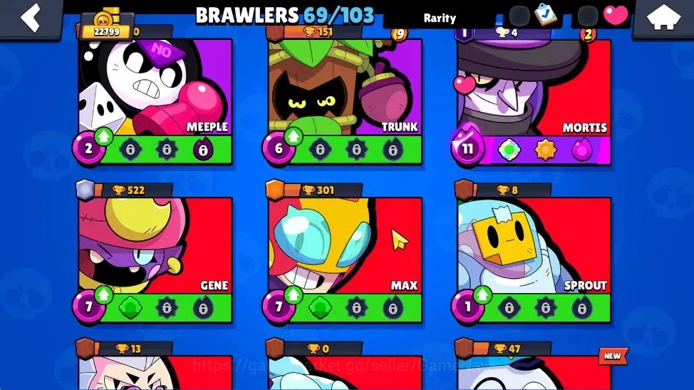 Brawl Stars Accounts 22799 Trophy|69Brawler 16Max| 1 UL [Sirius]|2 Hypc image 16