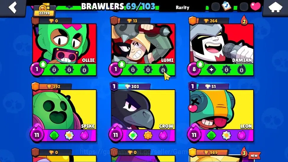 Brawl Stars Accounts 22799 Trophy|69Brawler 16Max| 1 UL [Sirius]|2 Hypc image 19