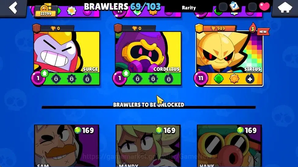 Brawl Stars Accounts 22799 Trophy|69Brawler 16Max| 1 UL [Sirius]|2 Hypc image 20