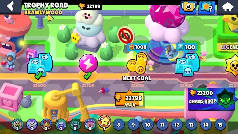 Brawl Stars Accounts 22799 Trophy|69Brawler 16Max| 1 UL [Sirius]|2 Hypc image 6