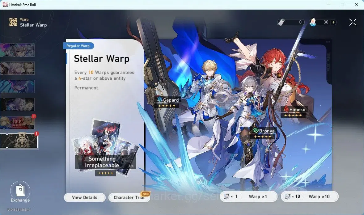 Honkai Star Rail Accounts ASIA | TL 70 | 16 LIMIT | CASTORICE | EVERNIGHT |  image 11