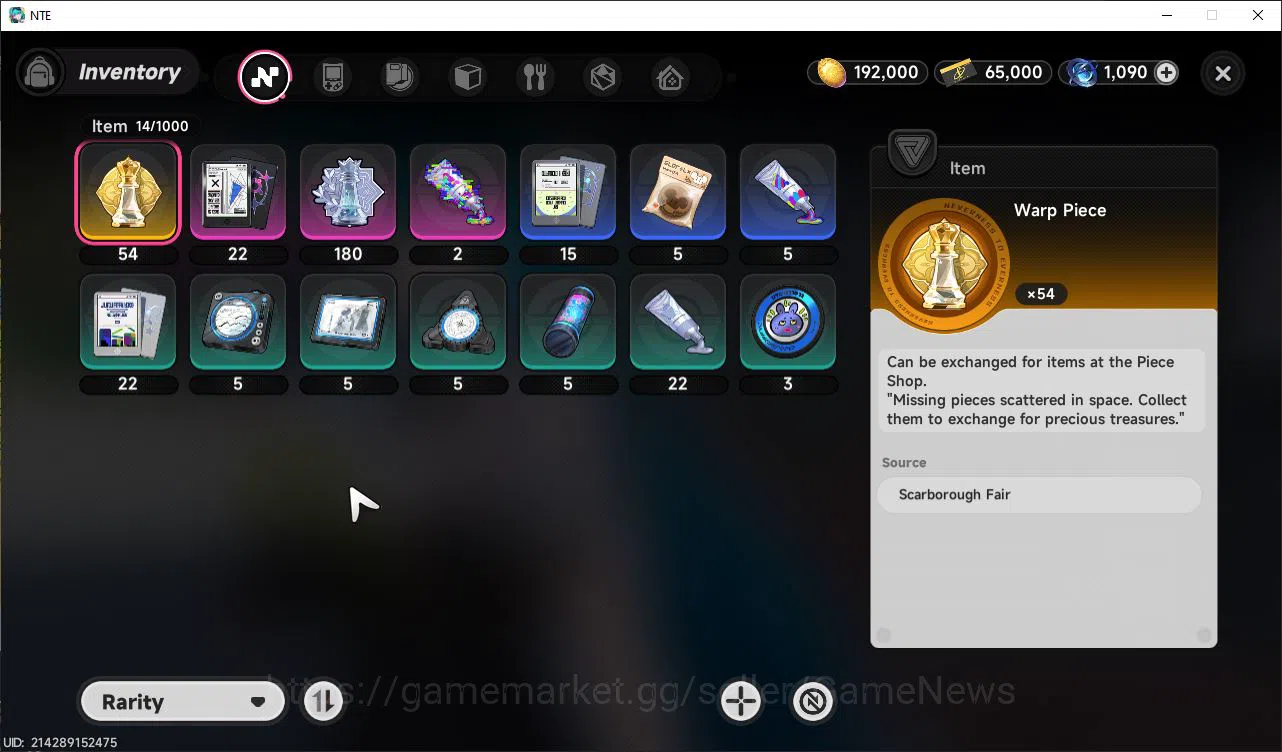 Neverness to Everness Accounts GLOBAL SEA|HL 3|1 SSR Limited Nanally Awk 1 + 3 SR image 6