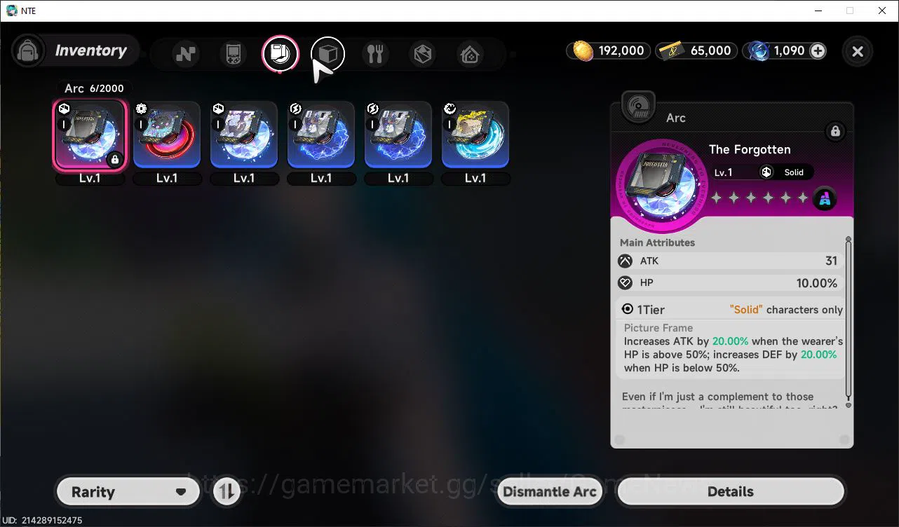 Neverness to Everness Accounts GLOBAL SEA|HL 3|1 SSR Limited Nanally Awk 1 + 3 SR image 7