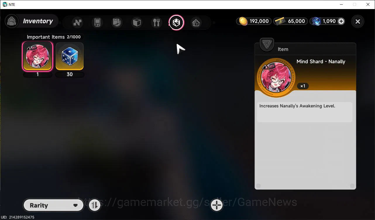 Neverness to Everness Accounts GLOBAL SEA|HL 3|1 SSR Limited Nanally Awk 1 + 3 SR image 8