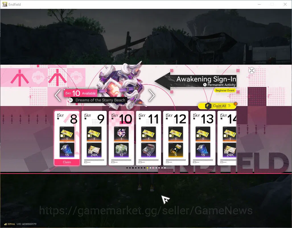 Arknights: Endfield Accounts NA/EU|Starter|Lv 2|SSR 2(1Limit)+1(*6WP)|Tangtang, image 6