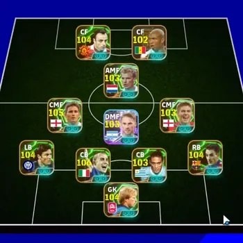 eFootball Accounts Legends & Iconic Players Android|Power 3201|17 Epic Fabio Cannavaro,Frank Lampard,Oliver