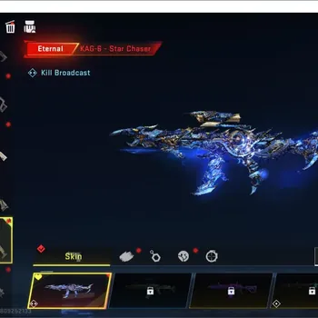 Blood Strike Accounts Starter ASIA|1 ETERNAL: KAG-6 Star Chaser Lv2|1 ULTRA|2 LEGENDARY Guns|1 Epic Rename Card|Check