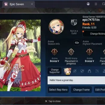 Epic Seven Accounts High-End Global Unverif |  1 ML | Tieria | Judge Kise | Victorika | Lilibet | Fenris | Stigma 2,6K