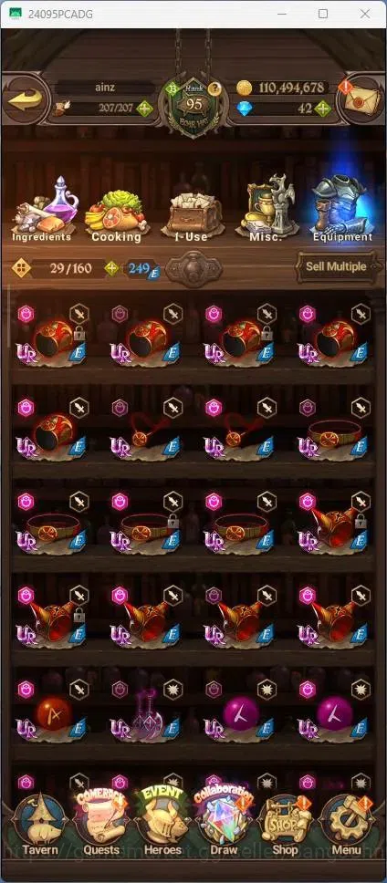 The Seven Deadly Sins: Grand Cross Accounts ASIA |6.1M CC|177 LS|LR Mesis 3/6|UR KOP Tristan 5 image 14