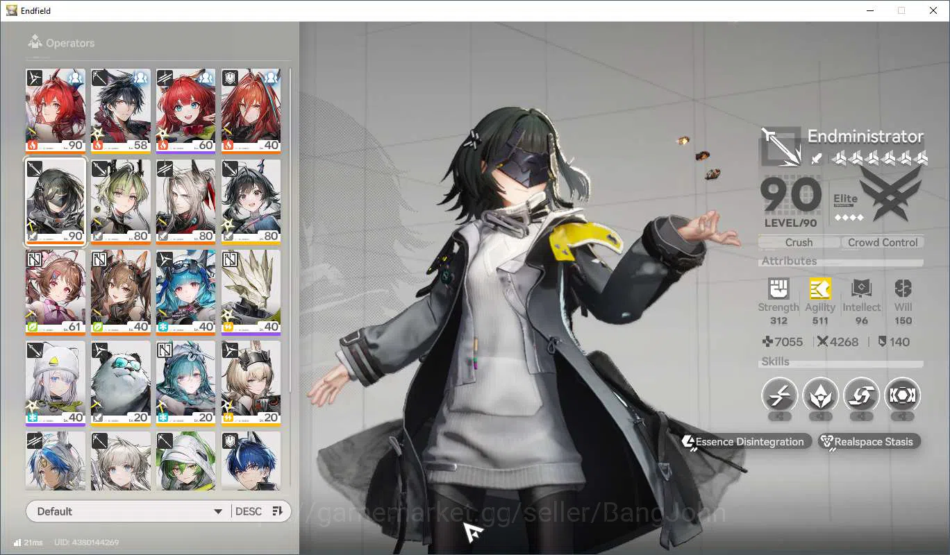 Arknights: Endfield Accounts  Lv54 | ASIA | MidGame | Prem Laevantain+Sign Part image 4