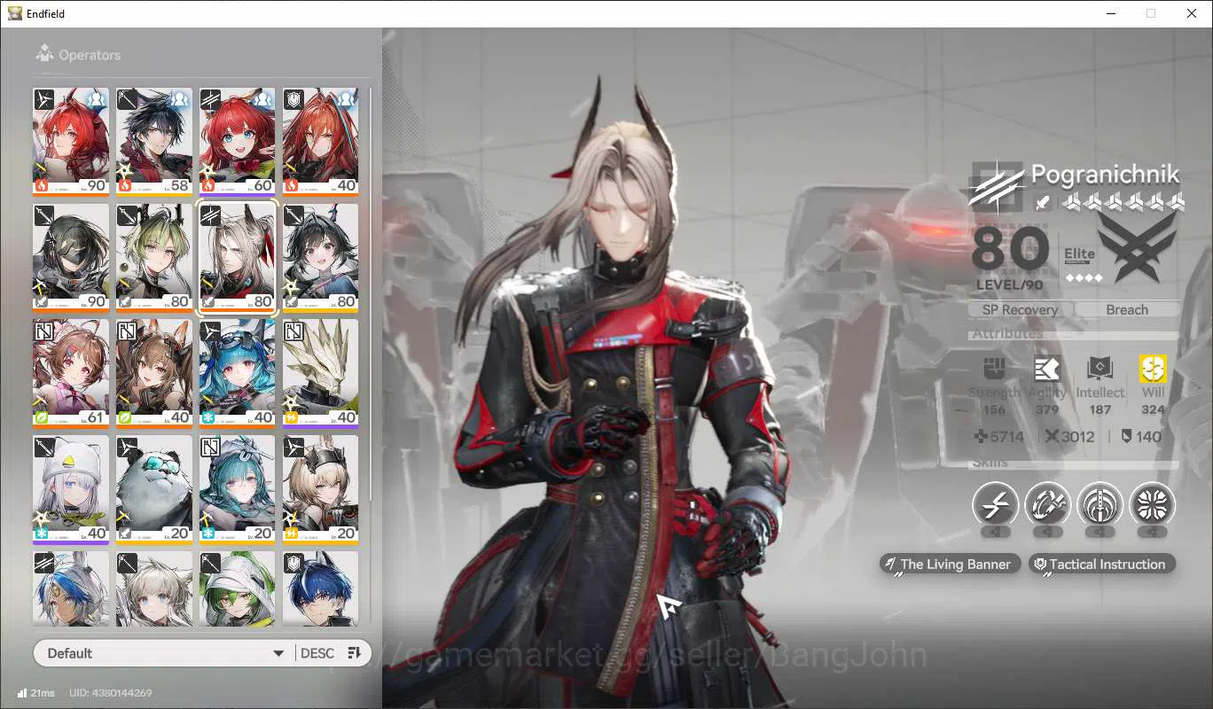 Arknights: Endfield Accounts  Lv54 | ASIA | MidGame | Prem Laevantain+Sign Part image 6